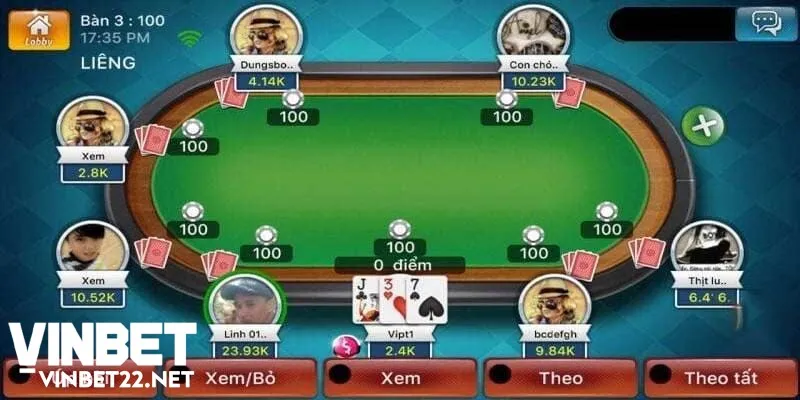 Game bài Liêng online và tuyệt chiêu giúp bạn giành chiến thắng