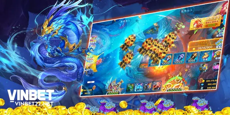 Lối chơi hấp dẫn của Bắn Cá Long Vương